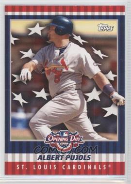 2008 Topps Opening Day - Flapper Cards #FC-AP - Albert Pujols