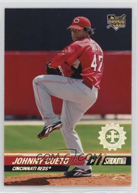 2008 Topps Stadium Club - [Base] - Retail First Day Issue #116.2 - Johnny Cueto (Vertical, Red Jersey)