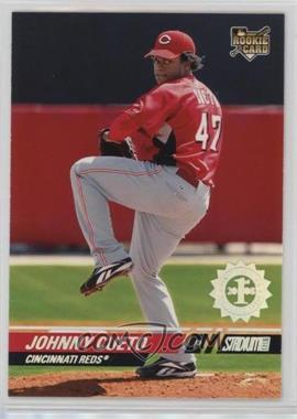 2008 Topps Stadium Club - [Base] - Retail First Day Issue #116.2 - Johnny Cueto (Vertical, Red Jersey)