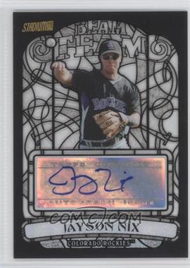 2008 Topps Stadium Club - Beam Team - Black & White #BTA-JN - Jayson Nix /99