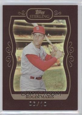 2008 Topps Sterling - [Base] - Burgundy Frame #127 - Roger Maris /10