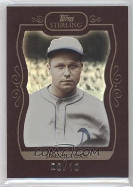 2008 Topps Sterling - [Base] - Burgundy Frame #24 - Jimmie Foxx /10