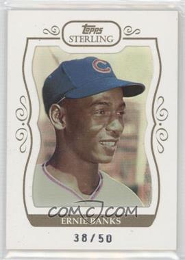 2008 Topps Sterling - [Base] - White Frame #284 - Ernie Banks /50