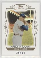 Duke Snider #/50