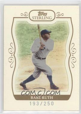 2008 Topps Sterling - [Base] #5 - Babe Ruth /250