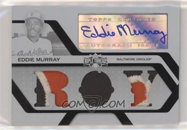 2008 Topps Triple Threads - Autograph Relics - Printing Plate Black White Whale #TTAR-158 - Eddie Murray /1