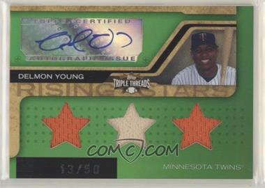 2008 Topps Triple Threads - [Base] - Emerald #188 - Rising Stars - Delmon Young /50