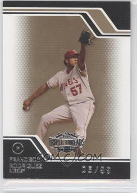 2008 Topps Triple Threads - [Base] - Gold #5 - Francisco Rodriguez /99