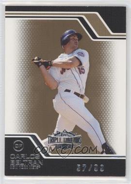 2008 Topps Triple Threads - [Base] - Gold #6 - Carlos Beltran /99 [EX to NM]