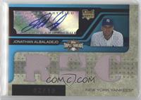 Triple Relic Autograph - Jonathan Albaladejo #/10