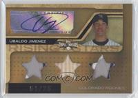 Rising Stars - Ubaldo Jimenez (Stars) #/75