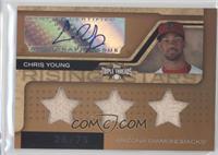 Rising Stars - Chris Young (Stars) #/75