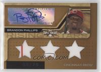 Rising Stars - Brandon Phillips (Stars) #/75