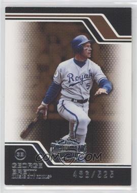 2008 Topps Triple Threads - [Base] - Sepia #53 - George Brett /525