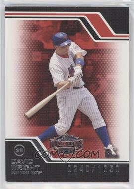 2008 Topps Triple Threads - [Base] #1 - David Wright /1350