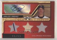 Rising Stars - Ubaldo Jimenez (Stars) #/99