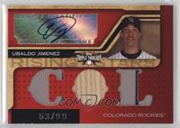 Rising Stars - Ubaldo Jimenez (COL) #/99