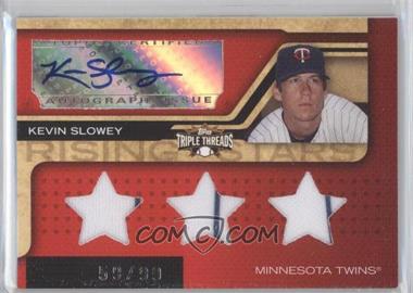 2008 Topps Triple Threads - [Base] #201.1 - Rising Stars - Kevin Slowey (Stars) /99