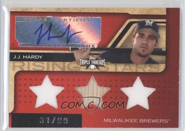 2008 Topps Triple Threads - [Base] #206 - Rising Stars - J.J. Hardy /99