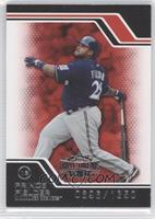 Prince Fielder #/1,350