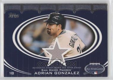 2008 Topps Updates & Highlights - All-Star Stitches #AS-AG - Adrian Gonzalez