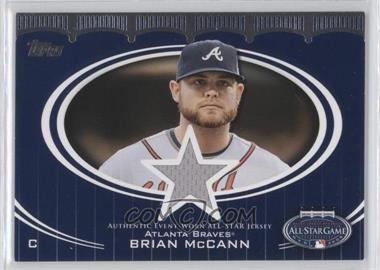 2008 Topps Updates & Highlights - All-Star Stitches #AS-BM - Brian McCann