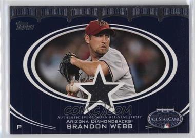 2008 Topps Updates & Highlights - All-Star Stitches #AS-BTW - Brandon Webb