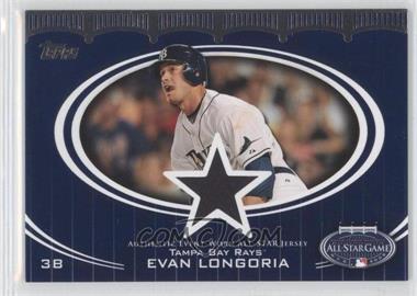 2008 Topps Updates & Highlights - All-Star Stitches #AS-EL - Evan Longoria