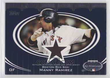 2008 Topps Updates & Highlights - All-Star Stitches #AS-MR - Manny Ramirez