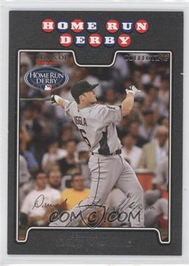 2008 Topps Updates & Highlights - [Base] - Black #UH196 - Home Run Derby - Dan Uggla /57