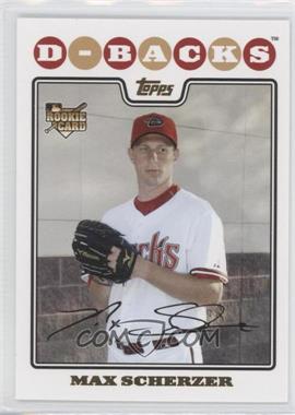 2008 Topps Updates & Highlights - [Base] - Gold Foil #UH280 - Max Scherzer