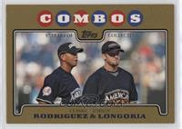 Classic Combos - Evan Longoria, Alex Rodriguez #/2,008