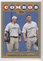 Classic Combos - Adrian Gonzalez, Matt Holliday #/2,008