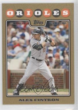 2008 Topps Updates & Highlights - [Base] - Gold #UH283 - Alex Cintron /2008