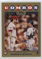 Classic Combos - Dan Haren, Russell Martin #/2,008