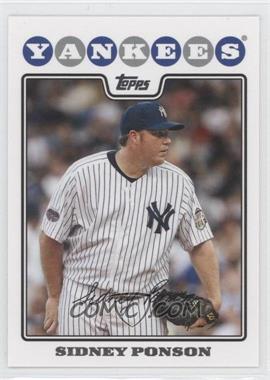 2008 Topps Updates & Highlights - [Base] #UH182 - Sidney Ponson