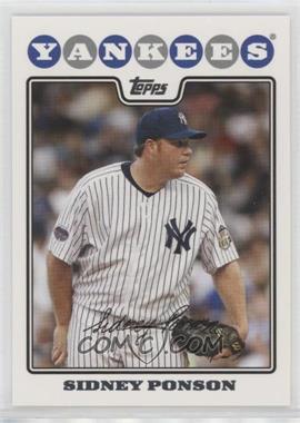 2008 Topps Updates & Highlights - [Base] #UH182 - Sidney Ponson