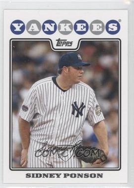 2008 Topps Updates & Highlights - [Base] #UH182 - Sidney Ponson