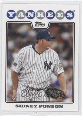 2008 Topps Updates & Highlights - [Base] #UH182 - Sidney Ponson