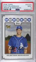 Clayton Kershaw [PSA 9 MINT]