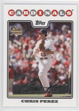 2008 Topps Updates & Highlights - [Base] #UH273 - Chris Perez