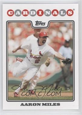 2008 Topps Updates & Highlights - [Base] #UH295 - Aaron Miles