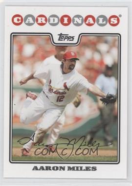 2008 Topps Updates & Highlights - [Base] #UH295 - Aaron Miles