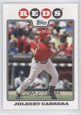 2008 Topps Updates & Highlights - [Base] #UH299 - Jolbert Cabrera