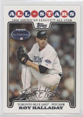 2008 Topps Updates & Highlights - [Base] #UH56 - All-Stars - Roy Halladay