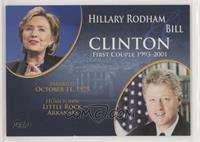 Hillary Rodham and Bill Clinton