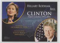 Hillary Rodham and Bill Clinton