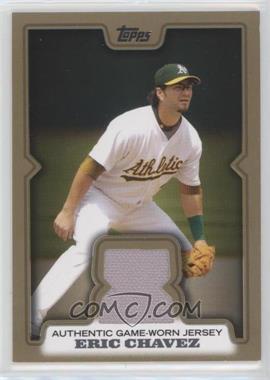 2008 Topps Updates & Highlights - Retail Relics - Gold #RR-EC - Eric Chavez /99