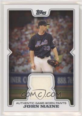 2008 Topps Updates & Highlights - Retail Relics #RR-JM - John Maine [EX to NM]