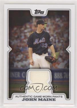 2008 Topps Updates & Highlights - Retail Relics #RR-JM - John Maine [EX to NM]